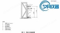 轻质隔墙板吊挂力试验装置